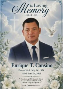 Enrique T Cansino Cause Of Death, Obituary