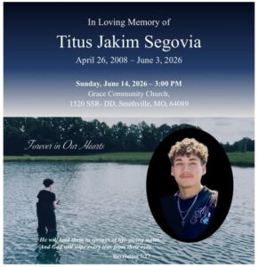Titus Segovia Kansas City, MO Cause Of Death, Obituary